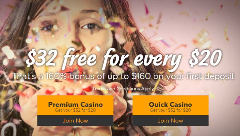 32red casino bonuses